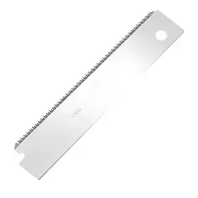 Lame Kataba à denture simple, avec un dos parfaitement lisse